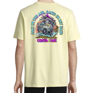 Camiseta de surf Katarsis amarilla